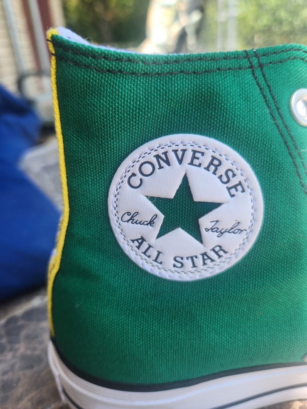 Converse Chuck Taylor All Star Unisex Packer Green And Yellow High-Top